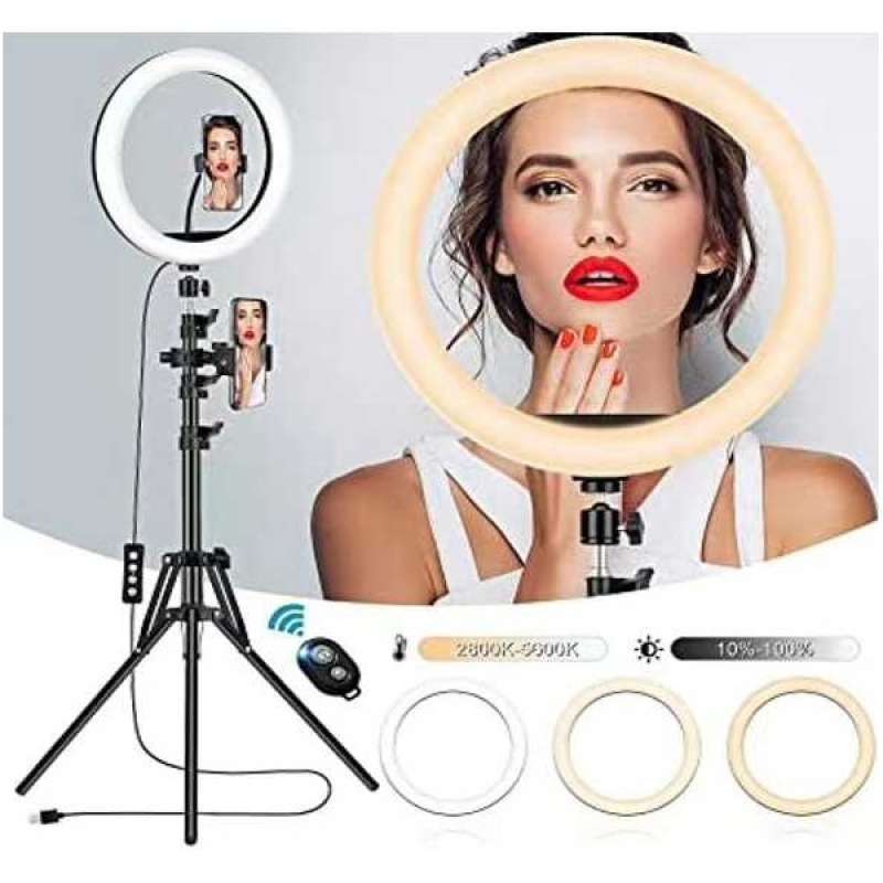 universal ring light untuk live streaming vlogger video led lampu led studio foto