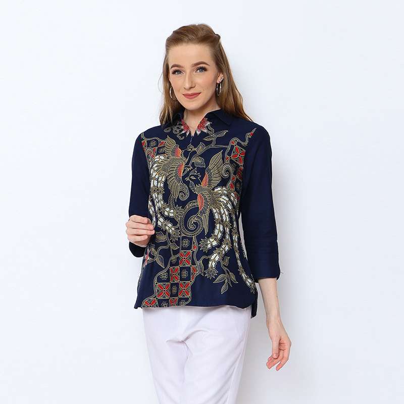 Jual Blouse Aksa Batik Kimberly Edward Online Januari 2021 Blibli