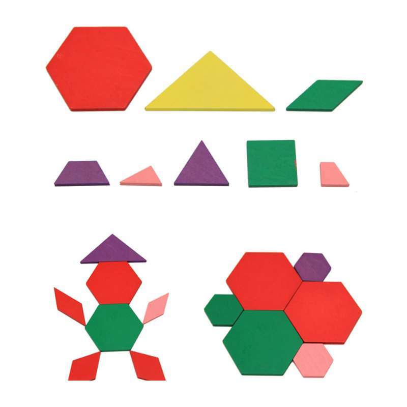 Jual Bluelans Wooden Colorful Geometric Tangram Puzzles Teaching Math Educational Kids Toy Online Maret 2021 Blibli Os alunos montaram as figuras usando sempre as sete peças do tangram. bluelans wooden colorful geometric tangram puzzles teaching math educational kids toy