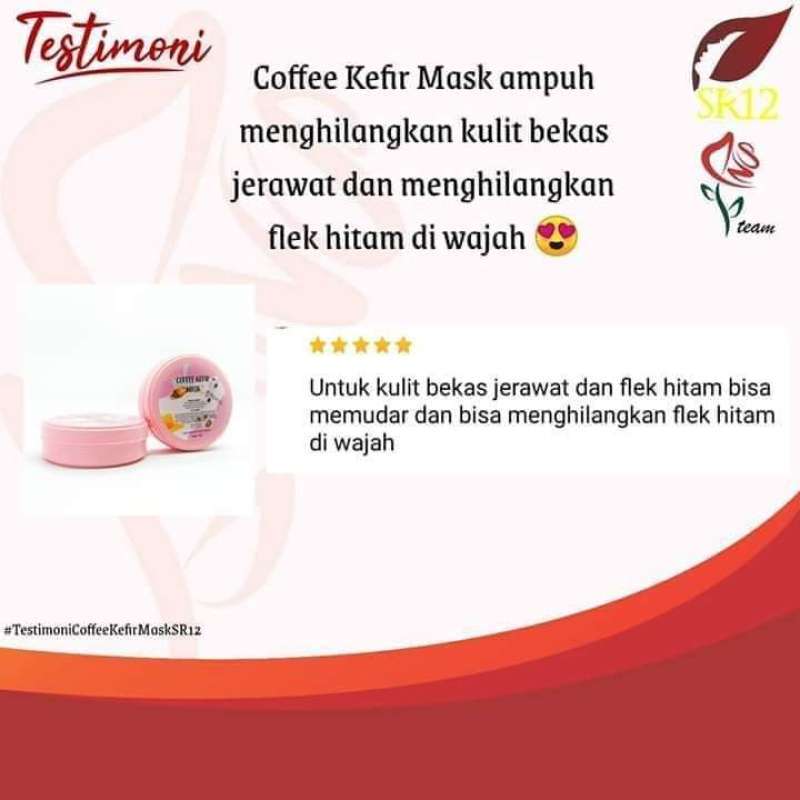 Jual Sr12 Skincare Coffee Kefir Mask 50 G Online Februari 2021 Blibli