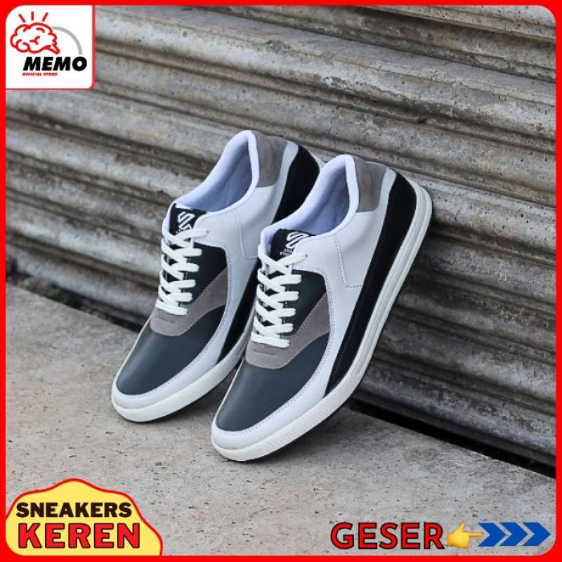 Jual Sepatu Sneakers Pria Murah Sintetis Putih Sepatu Sport Pria Original Sepatu Sekolah Sepatu Casual Pria Sneakers Sepatu Kasual Pria Murah Sepatu Murah Putih Kombinasi 41 Di Seller Memostore Kebon