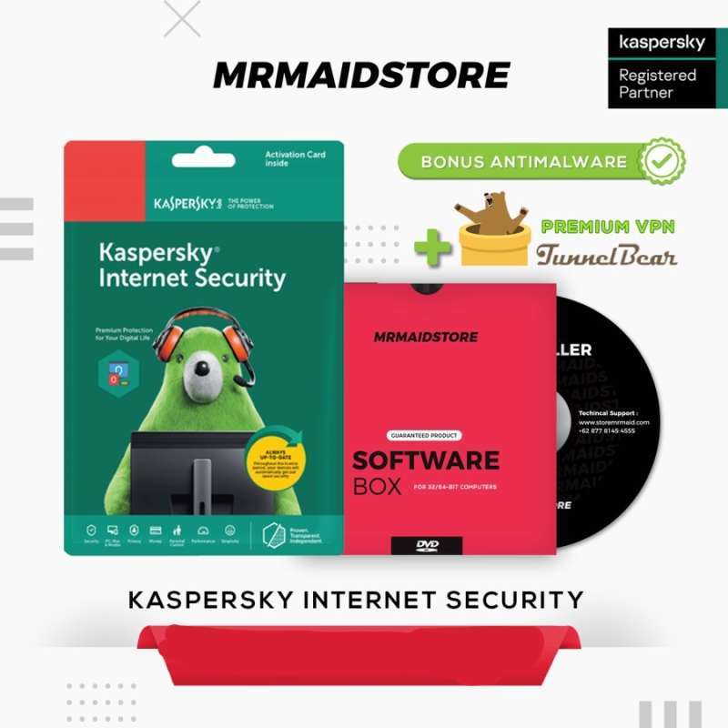 Jual Antivirus Kaspersky Internet Security 1 PC - 1 PC 3 YEAR ...