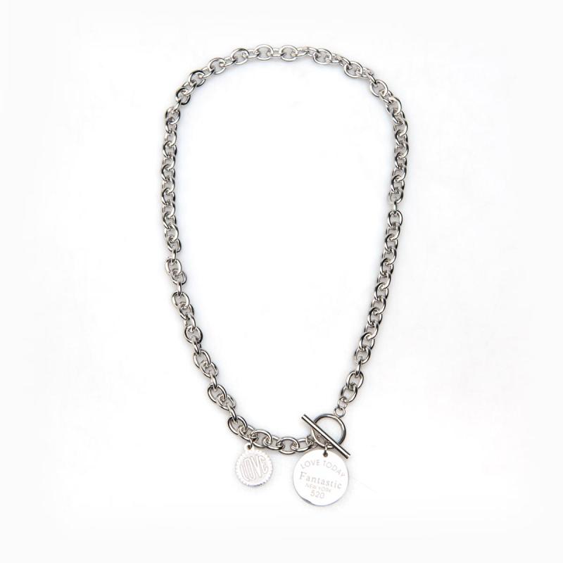 Jual Blythe Coin Chain Necklace Kalung 