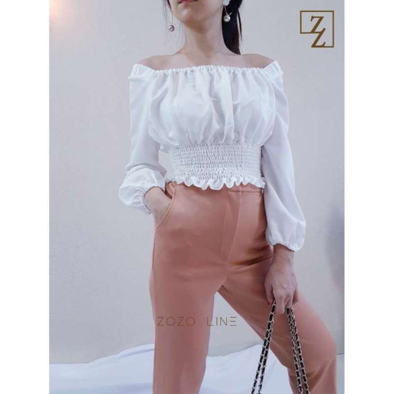 Jual Blouse blus cewek wanita T113 