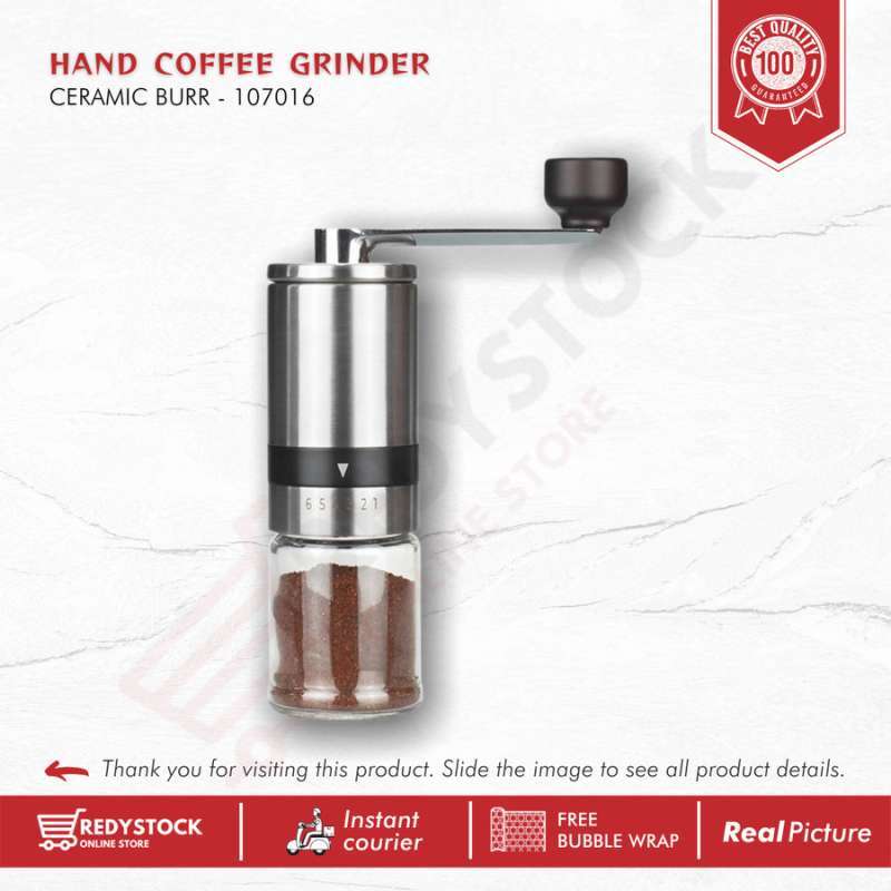 Jual Hand Coffee Grinder Kopi Manual Ceramic Burr 1070161 Online Maret 2021 Blibli