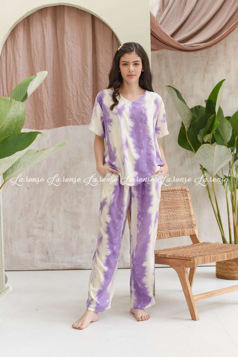 Jual LA.RENSE tie dye cotton Rayon 