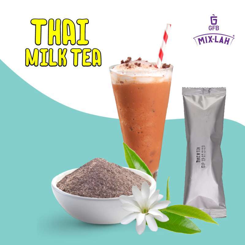 Promo MIX-LAH Thai Milk Tea Bubuk Minuman [Powder Sachet/40g ...