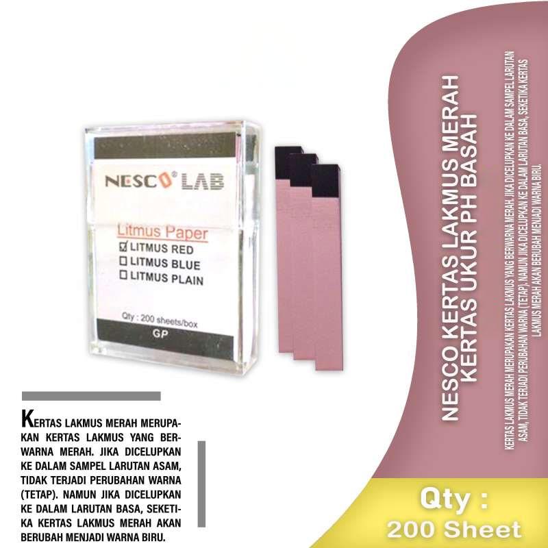 Nesco Kertas Lakmus Merah Kertas Ukur Ph Basah Terbaru Agustus 2021 Harga Murah Kualitas Terjamin Blibli