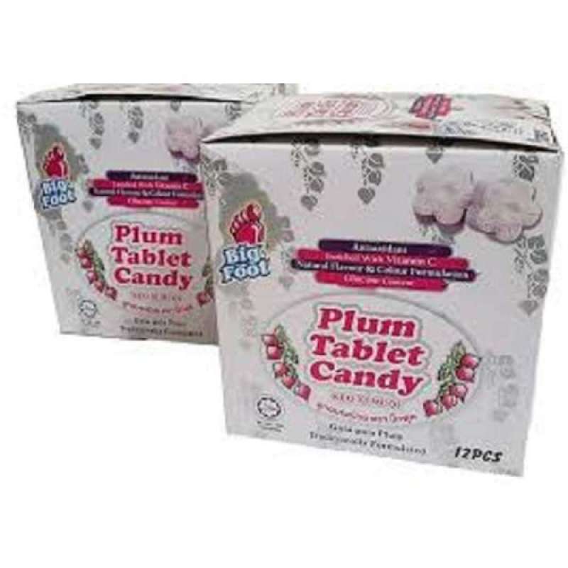 Jual BIG FOOT Plum Candy (1 Box isi 12 pcs) / Permen Rasa ...