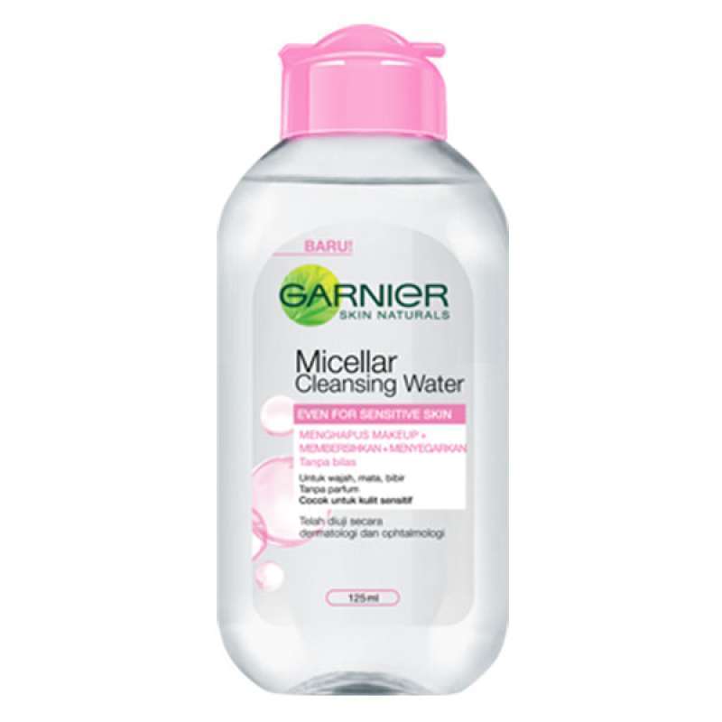 Jual GARNIER SKIN NATURALS MICELLAR CLEANSING WATER PINK 125 ML di Seller Hypermart Jember - Jember Kidul, Kab. Jember | Blibli