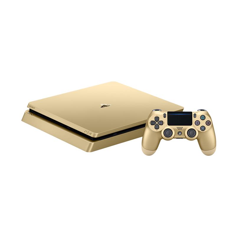 Jual Sony PS4 Gold Limited Game Console 