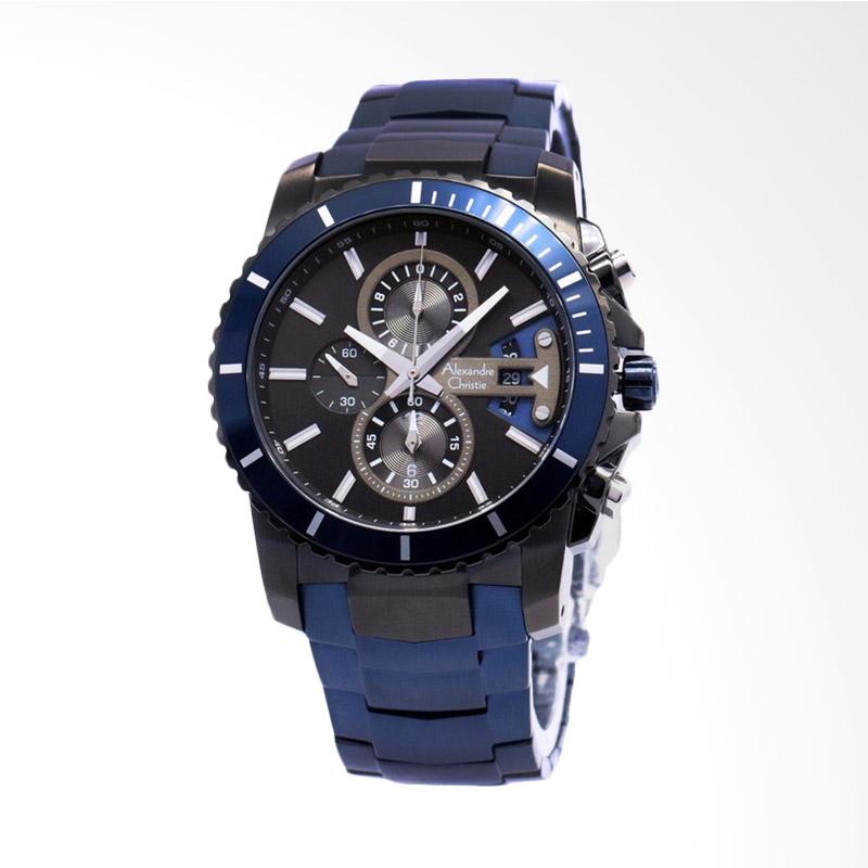 Alexandre Christie Jam tangan Pria 6455 - Biru