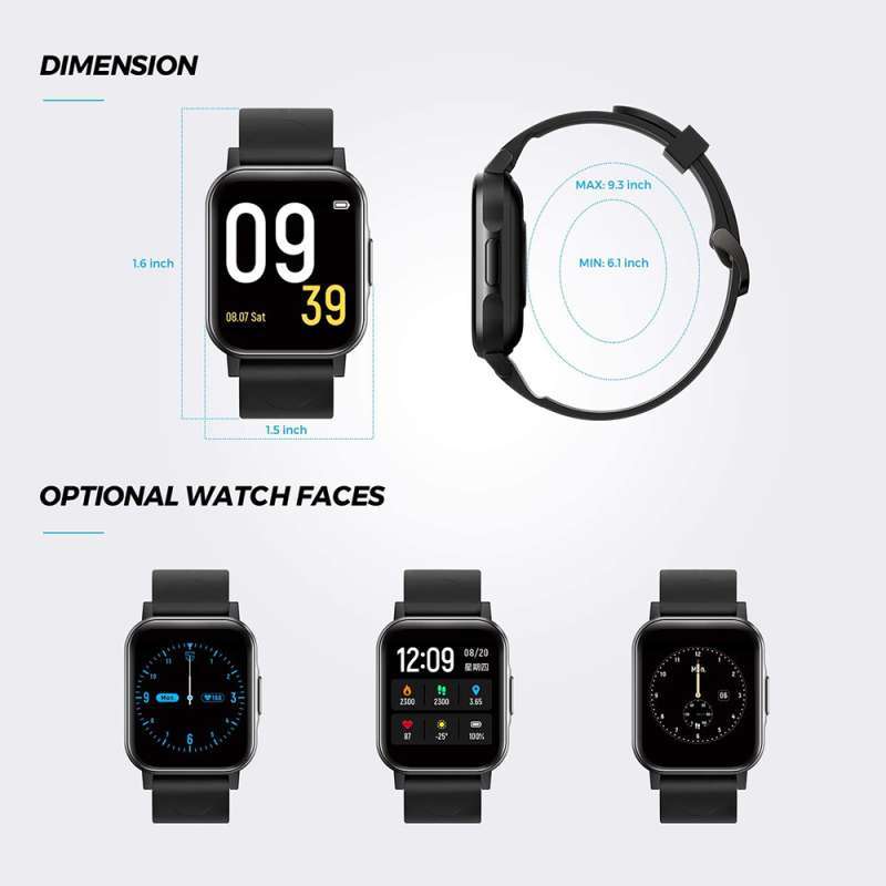 Promo SoundPEATS Watch1 Sport Smartwatch Health and Fitness Tracker di  Seller SoundPEATS Official Store - Kota Jakarta Pusat, DKI Jakarta | Blibli
