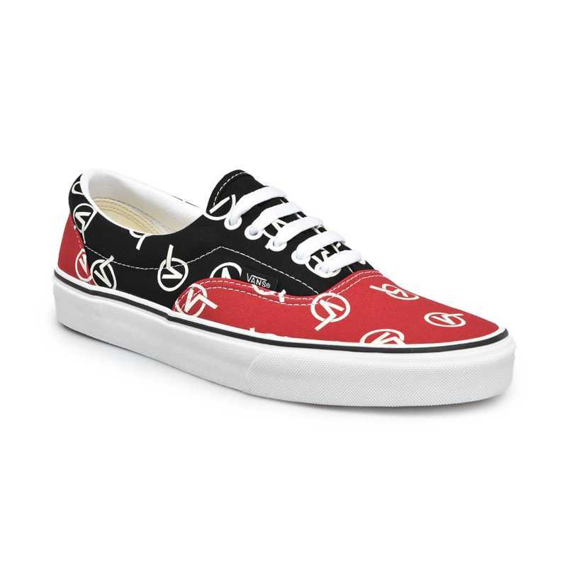 Vans era red black deals