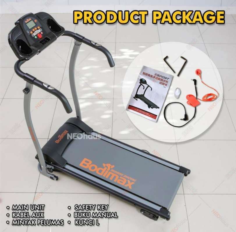 treadmill bodimax running machine