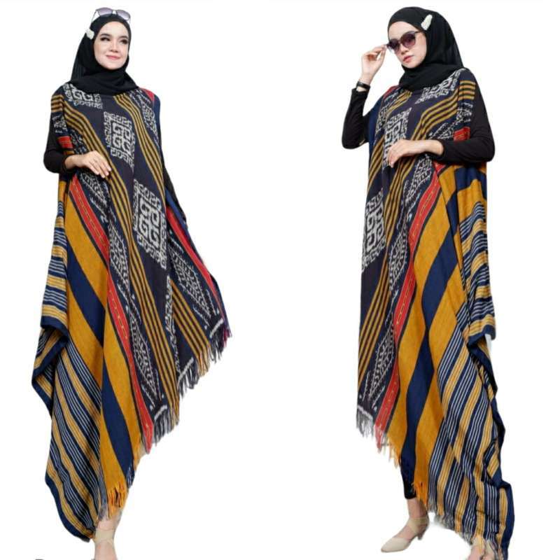 Simak, 10 Baju Lebaran Unik Referensi Out Fit Baju Lebaran 2023 Jual hijab etnik kaftan tenun troso di Seller Batik Sri - Jetis, Kab. Sukoharjo | Blibli