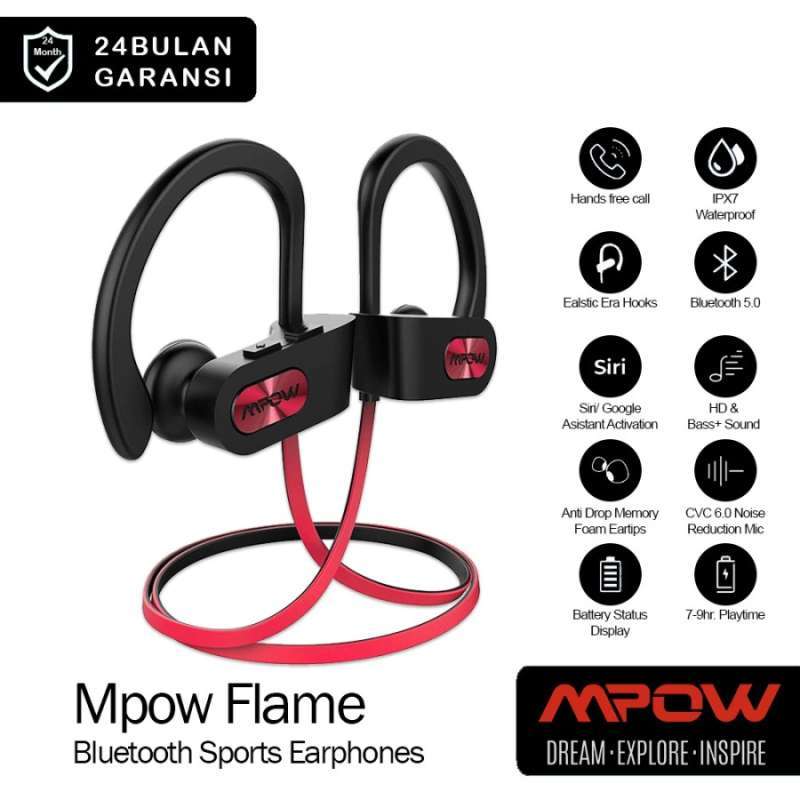 Mpow Flame Bluetooth Sports Earphones 