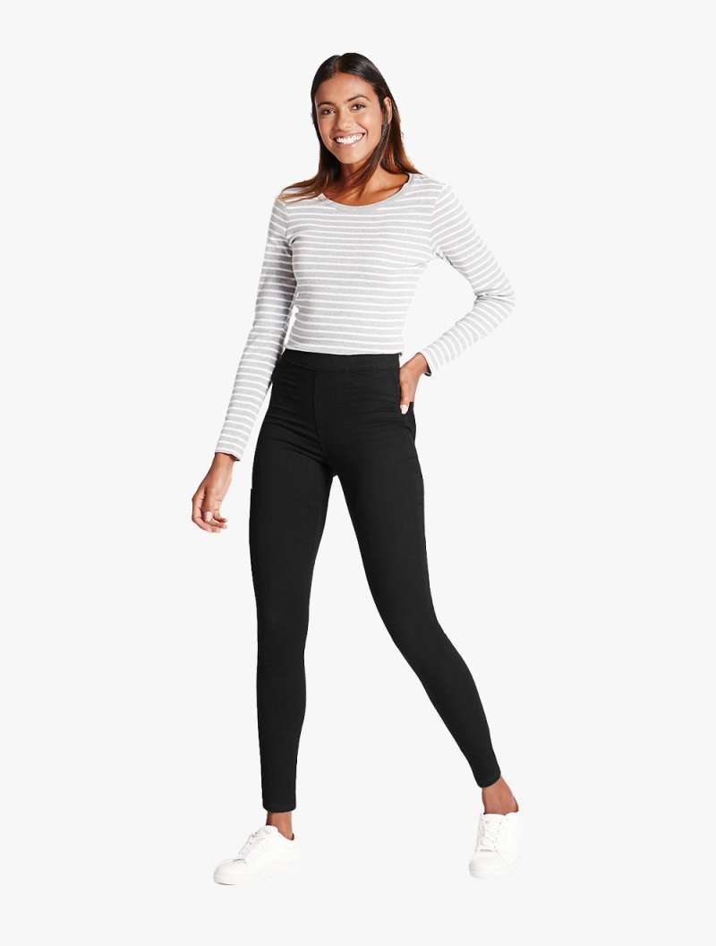 PETITE High Waist Super Skinny Jeggings 
