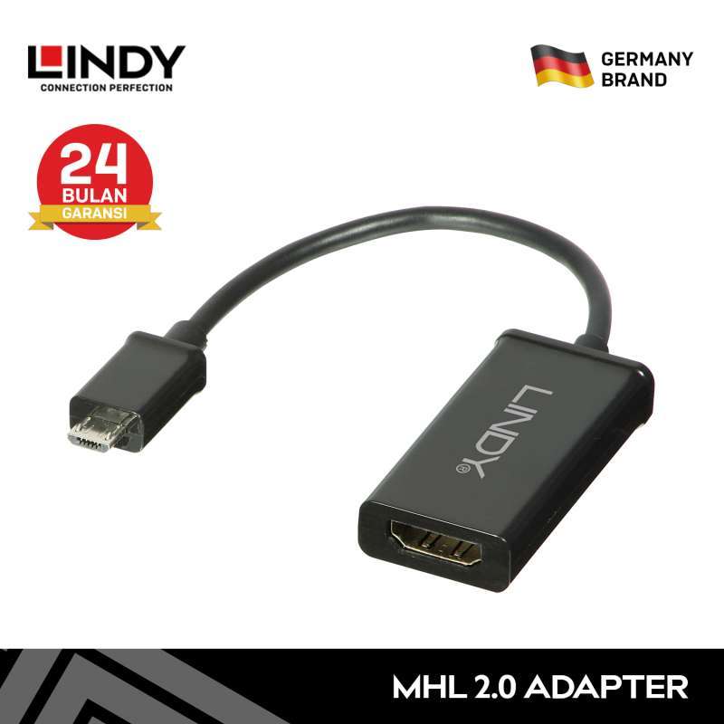 LINDY 41562 MHL Micro USB to HDMI Adapter Converter Cable Android