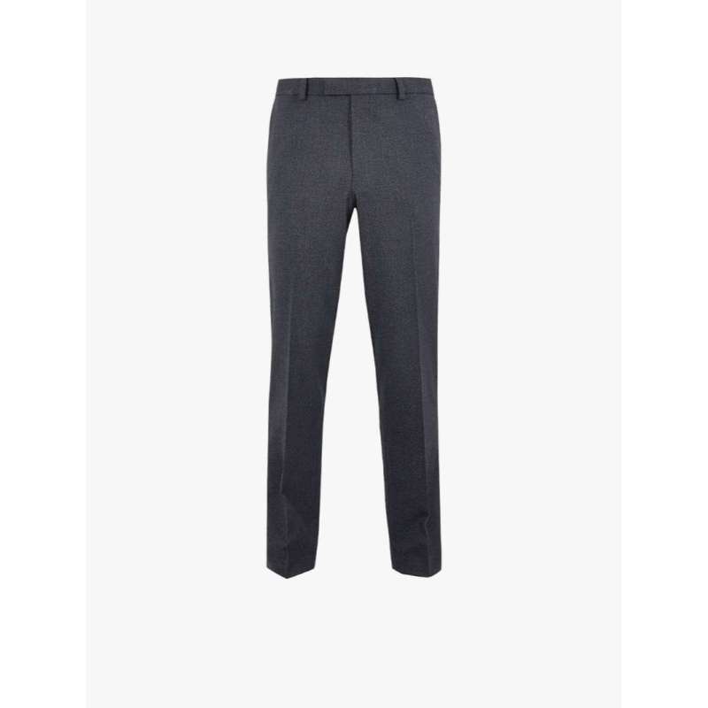 Textured Skinny Fit Trousers di Seller 