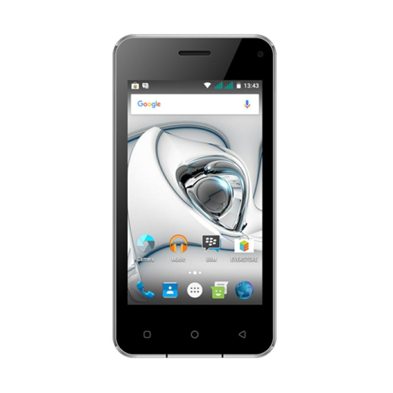 Evercoss A74N Winner T Max Smartphone - Black Silver [8 GB/ 1 GB]