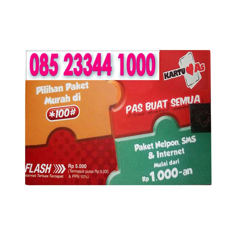 harga Telkomsel As Nomor Cantik 085 2 3344 1000 Kartu Perdana Blibli com
