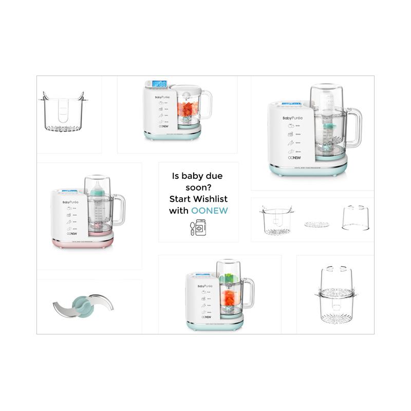 Jual Oonew Baby Puree 6 In 1 Baby Food Processor Green Honey Online Oktober 2020 Blibli Com