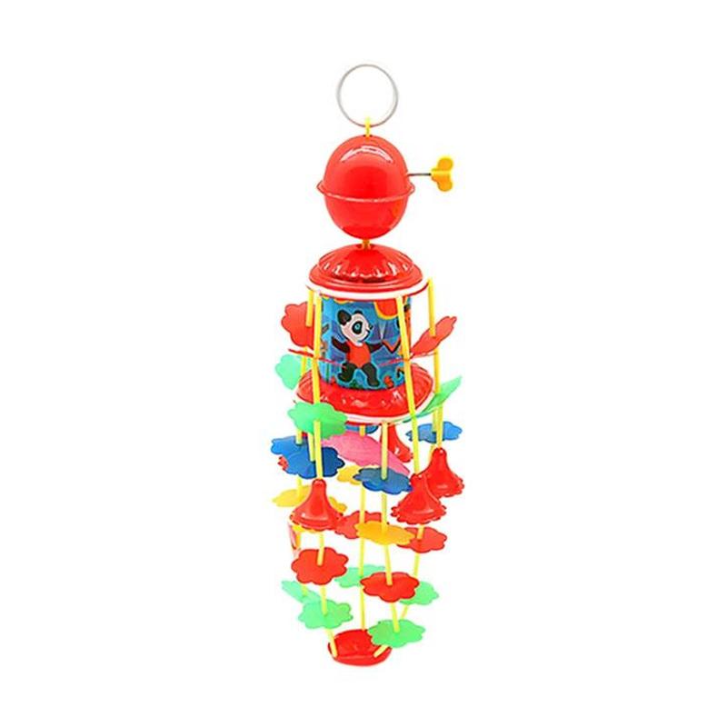 MOMO PS317 Musical Toy Nursery Merry Go Round Gyralemitting Instrument Gantung Mainan Bayi