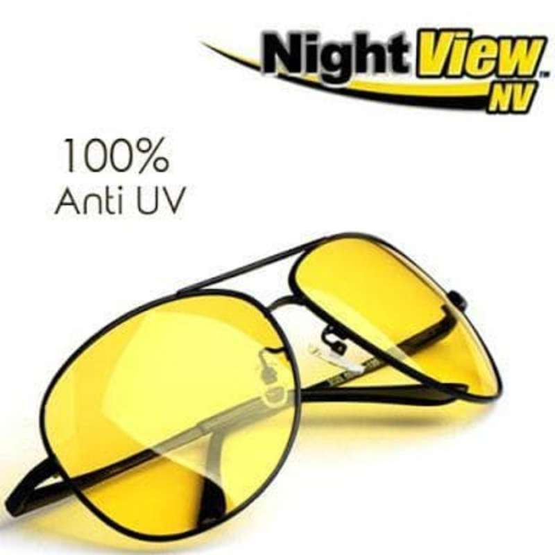 Kacamata night view anti glare HD ASK Vision 1pc Kacamata Anti Silau Night  view nv as seen on tv