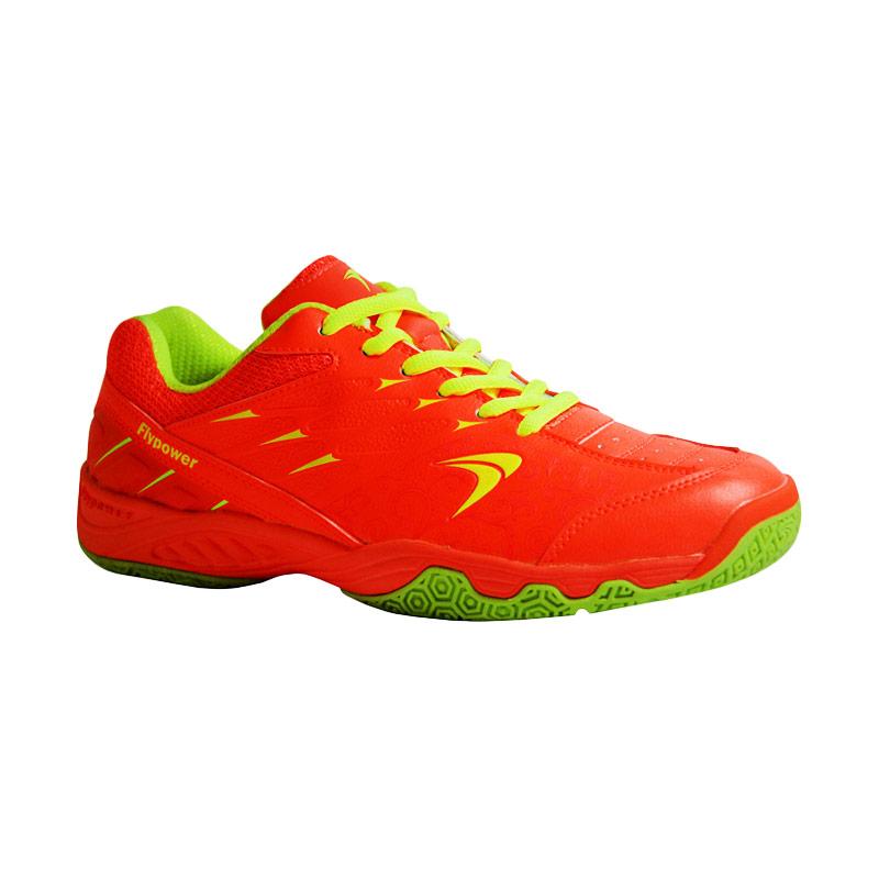 Jual Flypower Losari 02 Sepatu Badminton Fl Orange Citrus Online Oktober 2020 Blibli Com