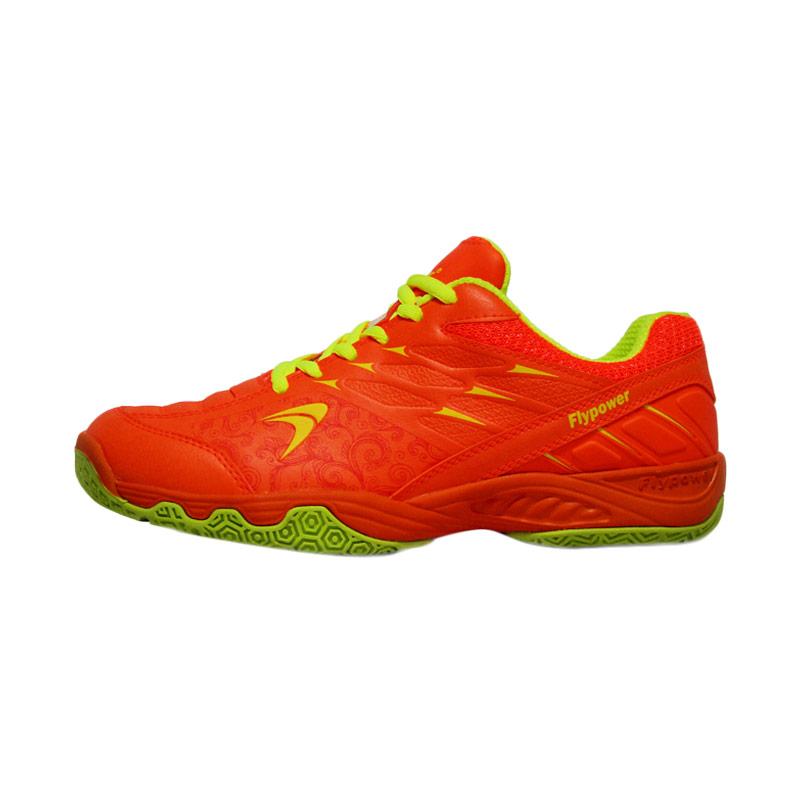 Jual Flypower Losari 02 Sepatu Badminton Fl Orange Citrus Online Oktober 2020 Blibli Com