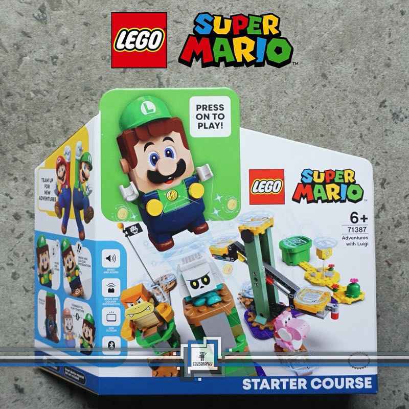 Lego Set Lego Super Mario Asda Luigi Super Mario Lego Asda Starter