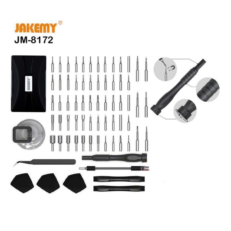 Jual Jakemy JM 8172 73 in 1 Obeng Set Portable Precision DIY