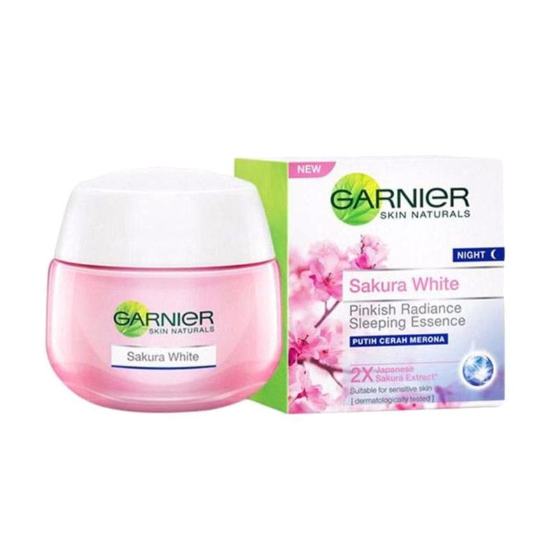 Jual Garnier Sakura White Night Pinkish Radiance Sleeping Essence 50 G Murah Mei 2021 Blibli