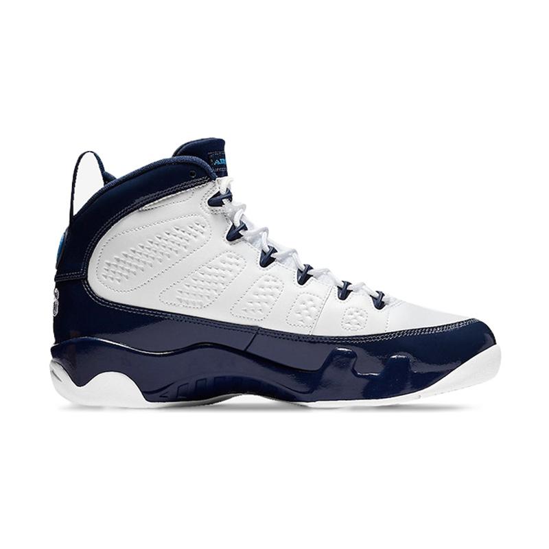 Jual NIKE Air Jordan 9 UNC Sepatu Basket 302370 145 7 White