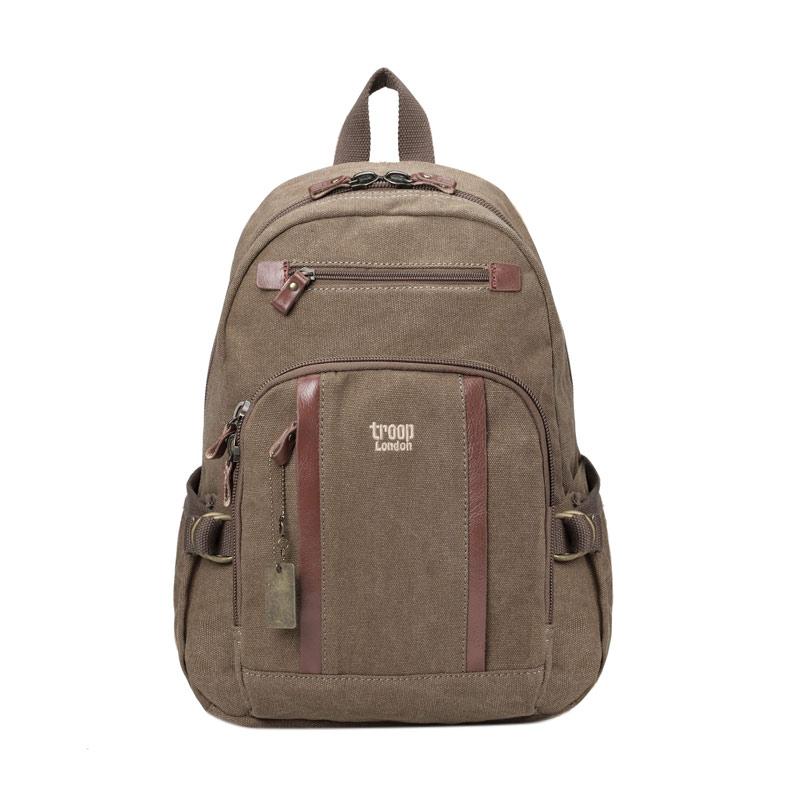 Jual Troop London Canvas Backpack Tas Ransel Pria [trp0256] 01