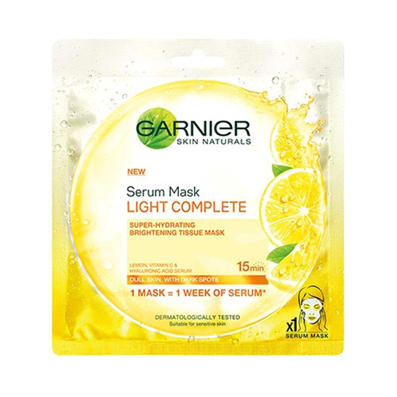 Jual Garnier Serum Mask Light Complete Masker Wajah Original Korea Online Desember 2020 Blibli