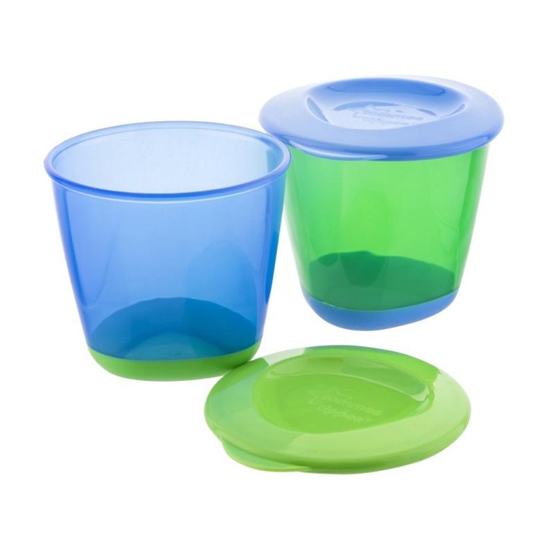 Tommee Tippee Pop Up Weaning Pot Mangkok [2 pcs set]