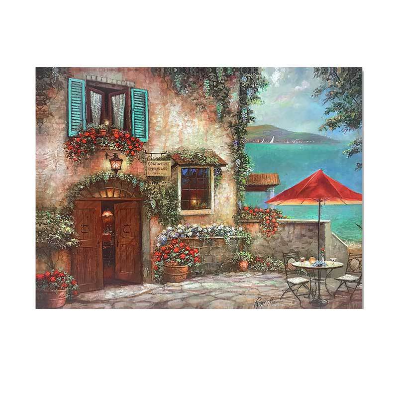Jual Jbrothers Wd 21 Vintage Canvas Wall Decor 30 X 40 Cm Online