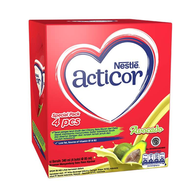 Jual Nestle Acticor Avocado Minuman Susu 85 Ml 4 Pcs Murah Agustus 2020 Blibli Com