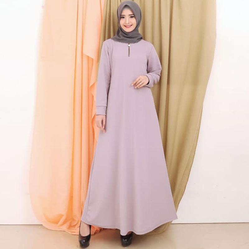 Jual Rosalia Brand 7018 Polos Tangan Serut Bahan Babat Crepe Baju Gamis Wanita Online April 2021 Blibli