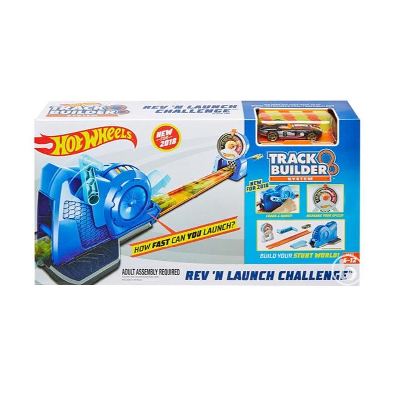 Jual Hot Wheels Track Builder Rev N Launch Challenge FLL02 di