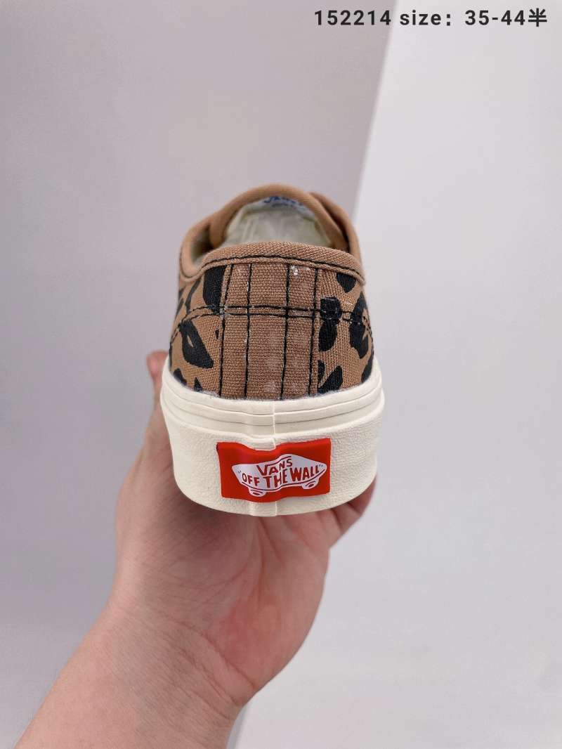 leopard print van shoes