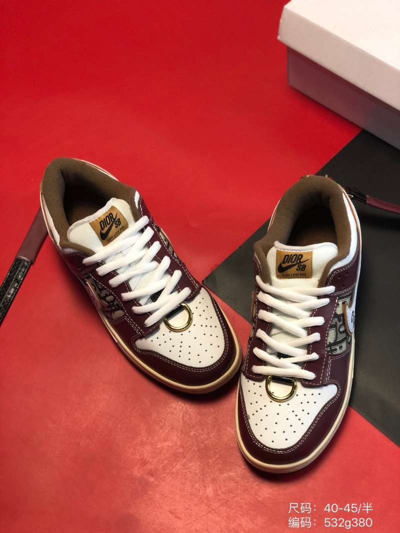 Jual 40-45 nike dunk sb x Dior co branded low top Street skateboarding shoe  532G di Seller SNK souxing shop - | Blibli