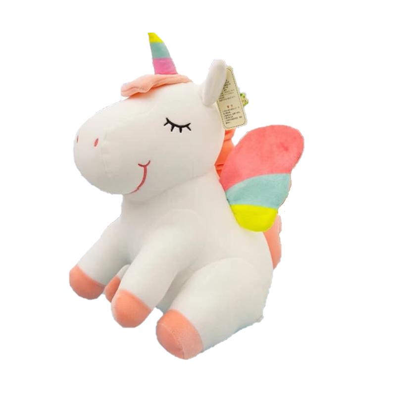 Jual Oem Unicorn Pony Super Lembut Impor Boneka Putih Sedang