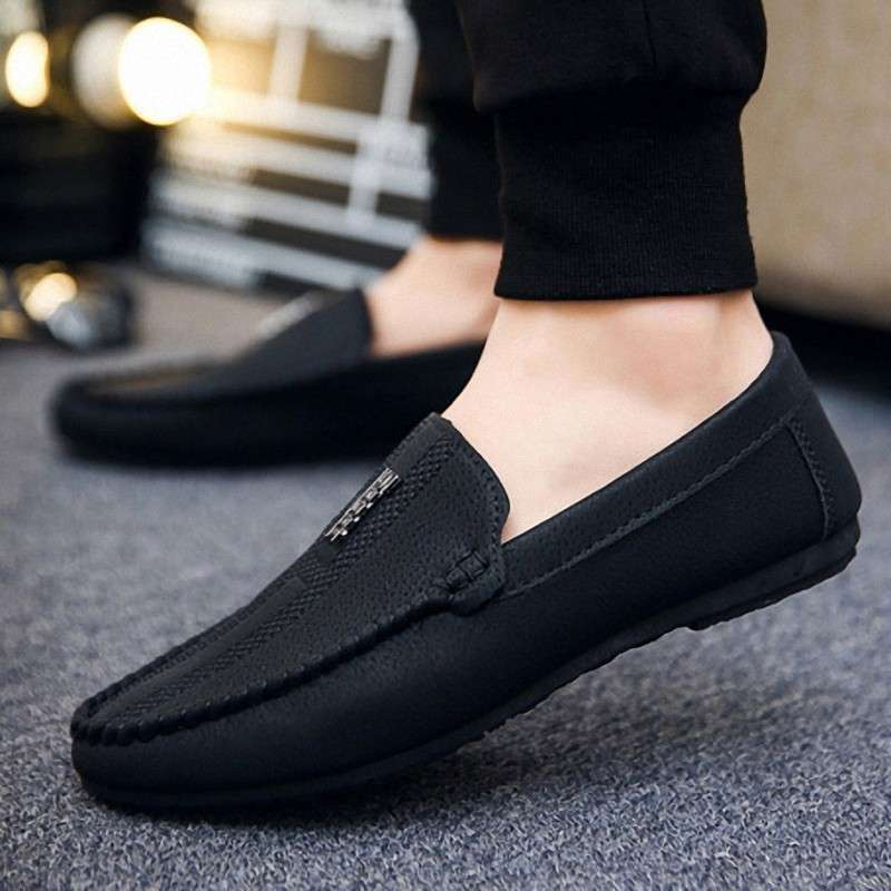 Sepatu Slip On Pria Sepatu Formal Kerja Sekolah Fashion MC410