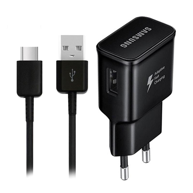 samsung type c usb adaptive fast charger black 25 watt