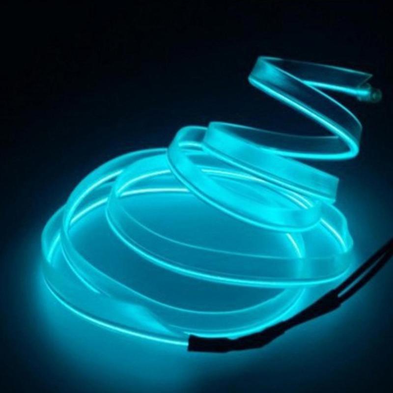 Jual Bluelans Car Styling Flexible Strip Led Cold Light El Wire Interior Auto Decor 5 M Online Januari 2021 Blibli