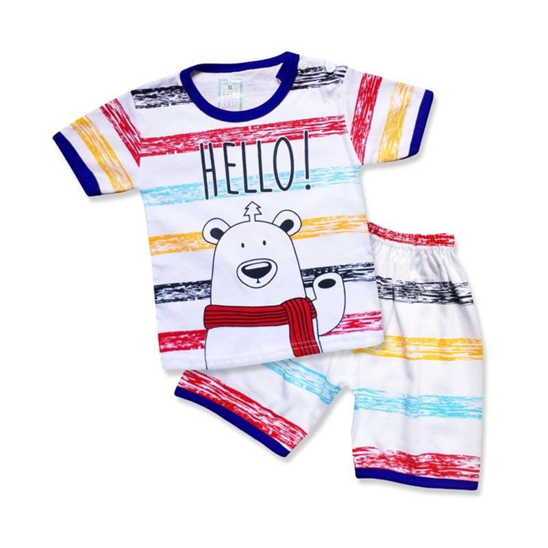 WakaKids 2878 Skabe Bear Setelan Baju Anak