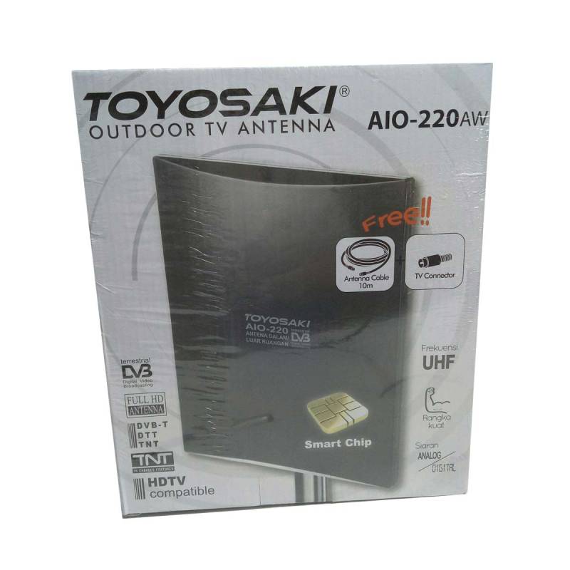 Jual Toyosaki Aio 220 Antena Tv Outdoor Kabel 10 M Online Desember 2020 Blibli